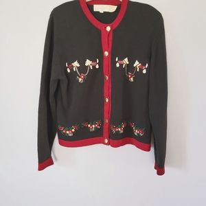 Eagle's Eye Scottie Dog Sweater